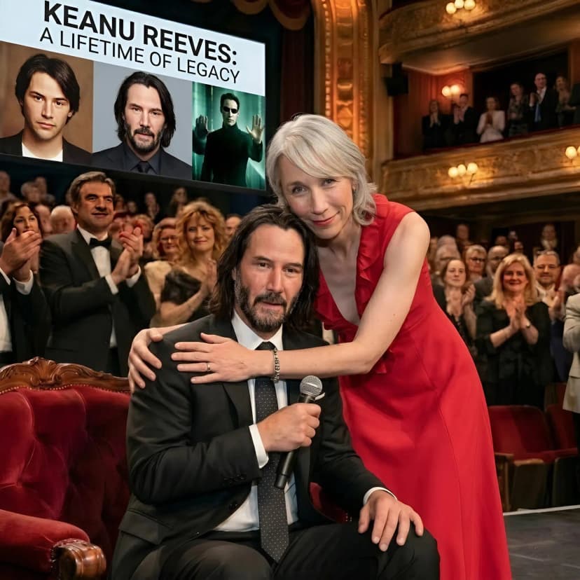“SHE DIDN’T TRY TO SOUND LIKE HIS PARTNER. AND THAT’S EXACTLY WHY KEANU REEVES COULDN’T HIDE THE EMOTION