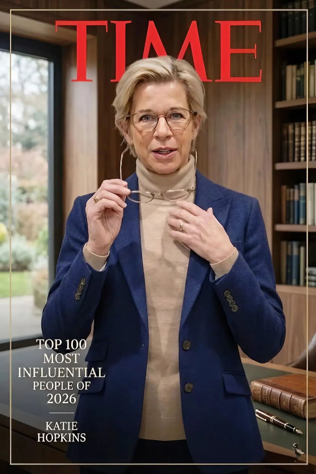 🚨 BREAKING NEWS: Katie Hopkins has just been honored by TIME magazine, named among the 100 most influential figures in the world — a recognition that highlights her outspoken voice and undeniable impact on global public discourse.