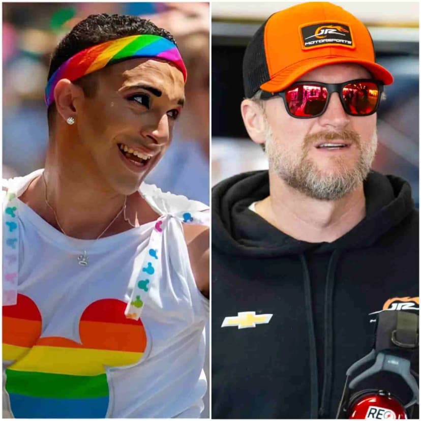 10 MINUTES AGO, NASCAR icon Dale Earnhardt Jr. ignited a firestorm of controversy across social media and sports news outlets by publicly announcing that he would not participate in the sport’s upcoming “Pride Night” event. Earnhardt Jr.’s statement has immediately drawn polarized reactions from fans, fellow drivers, and advocacy groups alike. “The sport should only focus on performance on the field, not political issues or social movements.”