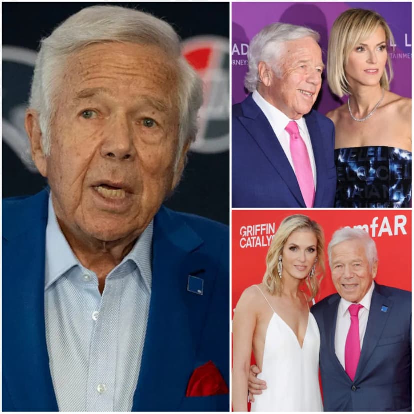 BREAKING NEWS: New England Patriots fans are deeply saddened as President Robert Kraft and his family face heartbreaking news regarding his wife. According to sources close to the team, Robert Kraft has temporarily left the team to be with his family during this difficult time, as his wife is battling serious health issues. This event has prompted the entire New England Patriots team and the NFL community to send prayers and support to the president. Despite always being known for his unwavering resolve, Robert Kraft has moved fans with his image as a loving husband…